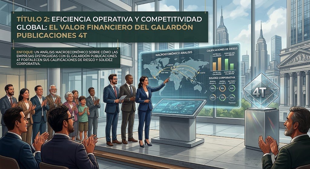 galardón publicaciones 4T