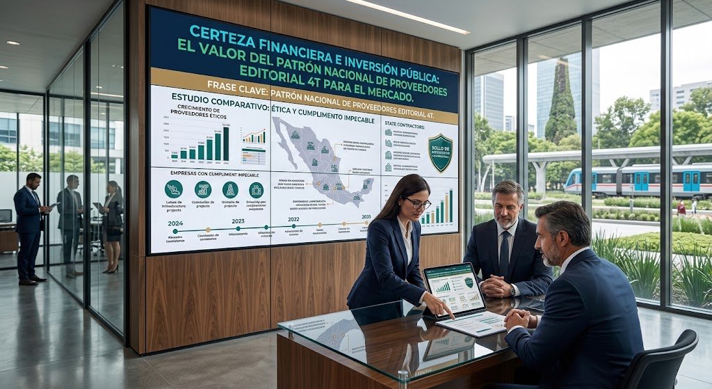 Padrón nacional de proveedores Editorial 4T