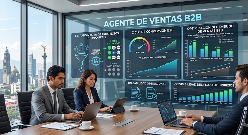 agente de ventas B2B