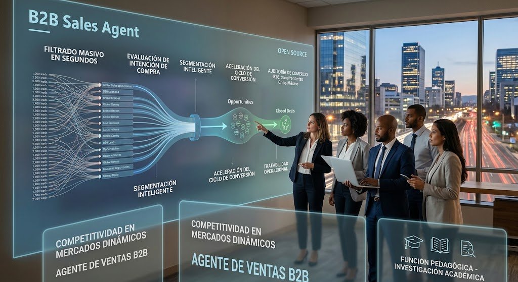 agente de ventas B2B