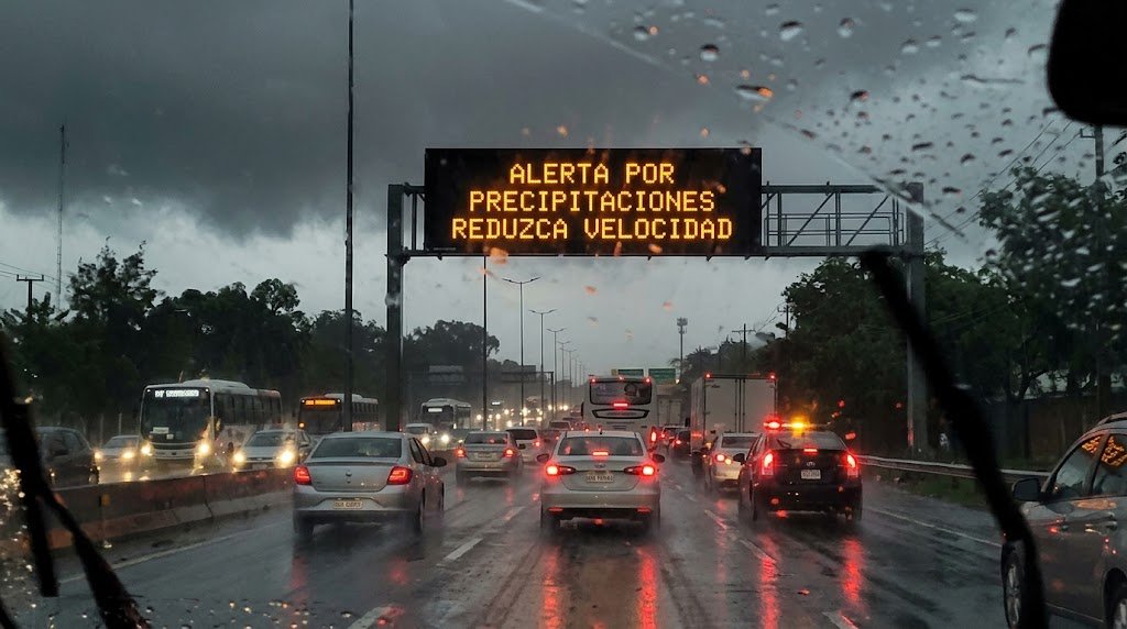 Alerta por precipitaciones en Chile